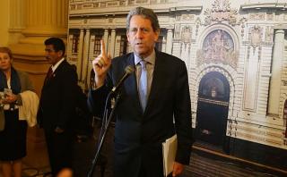 Thorne fue al Congreso pero no habló de polémica con Segura