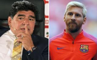 Maradona sugiere que renuncia de Messi fue un “montaje”