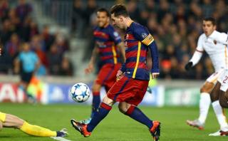 Lionel Messi marcó el mejor gol de la temporada para la UEFA