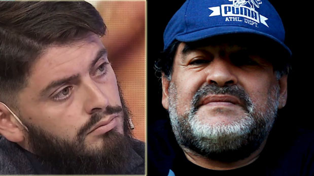 Diego Maradona se reunión Diego Junior y le dijo: 
