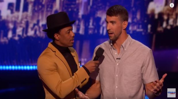 Michael Phelps apareció en America's Got Talent y se alista para acudir a los MTV Video Music Awards. (Captura: America's Got Talent / YouTube)