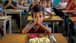 Venezuela: Niños reciben almuerzo escolar en vacaciones