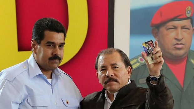 Venezuela ha sido un aliado político y económico clave del gobierno de Daniel Ortega. (Foto: AFP)