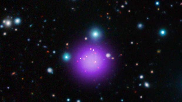 NASA descubre a la agrupación galáctica más lejana
