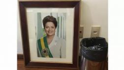 Brasil: Retiran retratos de Rousseff del palacio de Planalto