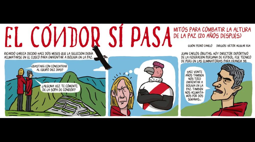 Perú-Bolivia: la historia de la Sopa de Cóndor en versión cómic