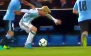 La exquisita huacha de Lionel Messi: así humilló a uruguayo