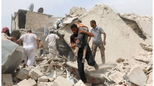 Los ataques con las llamadas bombas de barril causan estragos en la batalla por Alepo, la mayor ciudad siria. (Foto: AFP)