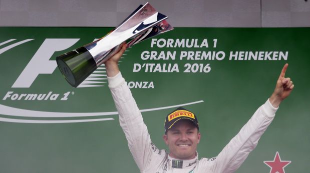 Fórmula 1: Nico Rosberg quedó primero en Gran Premio de Italia