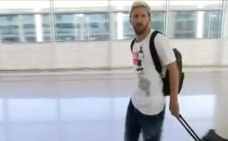 Lionel Messi arribó a Barcelona para recuperarse de pubalgia