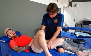 Lionel Messi envió mensaje luego del diagnóstico de su lesión