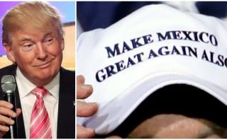 El nuevo lema de Trump: "Haz a México grande de nuevo también"