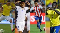 Eliminatoria Rusia 2018: la tabla de goleadores del certamen