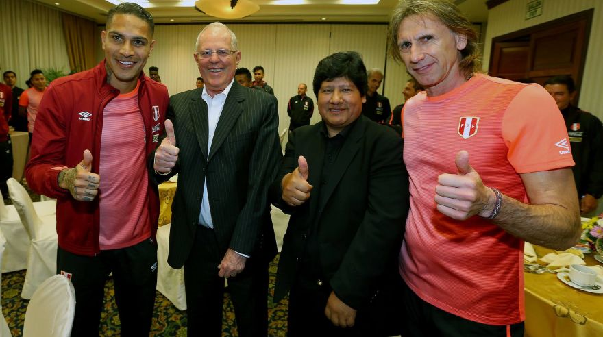 Facebook: así fue encuentro de PPK con jugadores de la selección peruana 