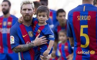 Lionel Messi: su hijo Thiago jugará en las menores de Barcelona