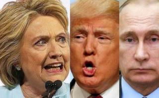 Clinton: Es "aterrador" que Trump prefiera a Putin y no a Obama
