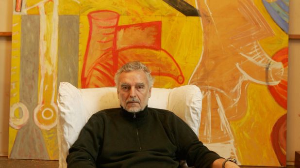 El escritor Jeremías Gamboa entrevista al pintor Ramiro Llona con ocasión de sus próximas retrospectivas