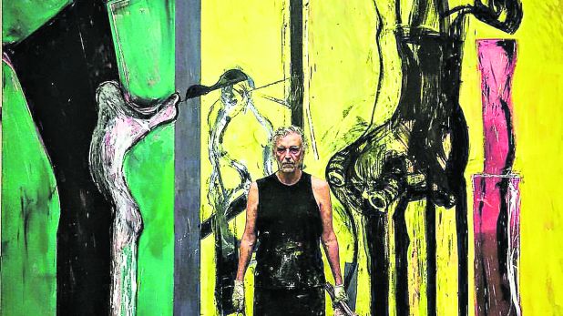 El escritor Jeremías Gamboa entrevista al pintor Ramiro Llona con ocasión de sus próximas retrospectivas