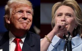 Trump: "Espero que Clinton se recupere y vuelva a la campaña"