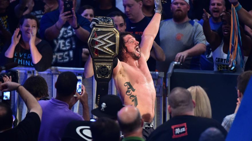 WWE Backlash: las imágenes del evento que encumbró a AJ Styles