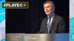 Macri invitó a empresarios extranjeros a invertir en Argentina