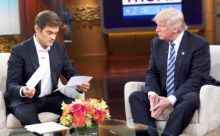Donald Trump entrega su reporte médico en televisión