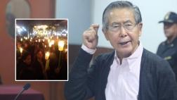 Simpatizantes de Fujimori realizaron vigilia frente a catedral