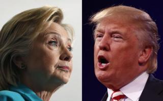 EE.UU.: Encuesta revela empate técnico entre Clinton y Trump