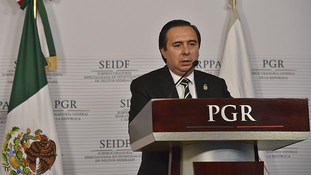 Tomás Zerón, ex responsable de la investigación del Caso Ayotzinapa. (AFP)