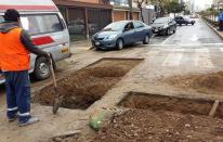 Miraflores: congestión vehicular por obras en Av. Del Ejército