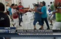 Loreto: brutal enfrentamiento deja 4 heridos