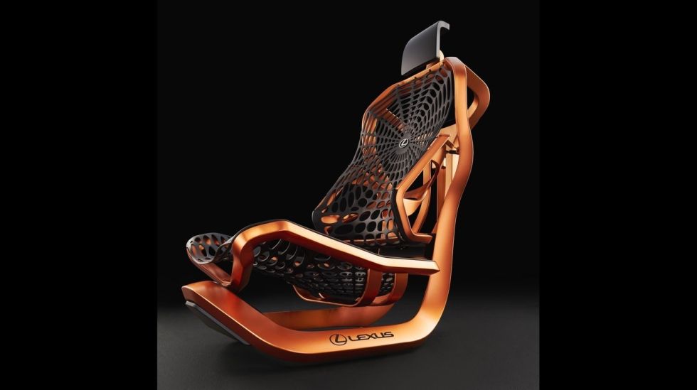 Los Lexus Kinetic Seat se mostrarán en el Salón de París que empieza el 1 de octubre. (Fotos: Difusión)