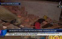 Padre de familia falleció aplastado por rocas en SJM
