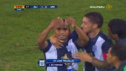 Alianza Lima: Luis Trujillo anotó gol de tiro libre a la 'U'