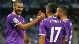 Real Madrid venció 2-0 al Espanyol y es único líder de la Liga