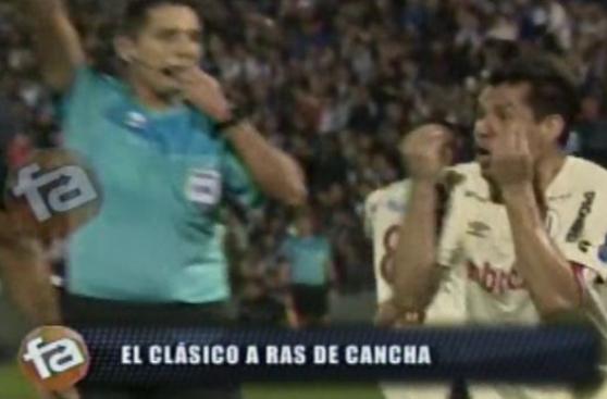 Universitario: el gol anulado a Hernán Rengifo a ras de campo