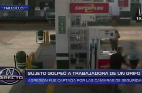 Identifican a agresor de mujer en grifo: es miembro de la PNP