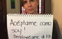 Madre inició campaña para ser aceptada en Facebook por su hijo