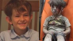 La emotiva carta de niño que quiere que Omran viva en su casa