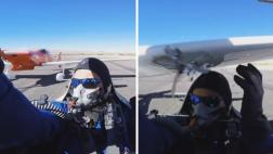 Un piloto de avión vio la muerte de cerca en Estados Unidos