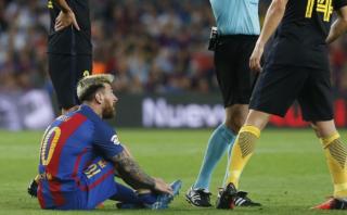 Lionel Messi estará tres semanas de baja y no estará ante Perú