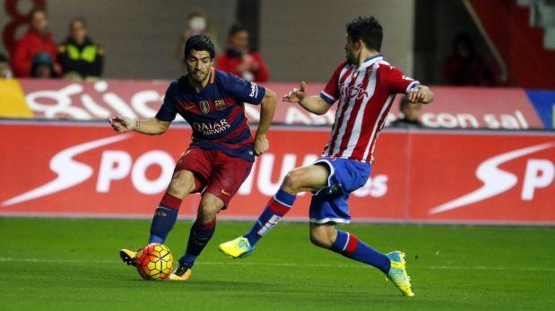 Aun sin Messi, Barcelona golea a Sporting Gijón