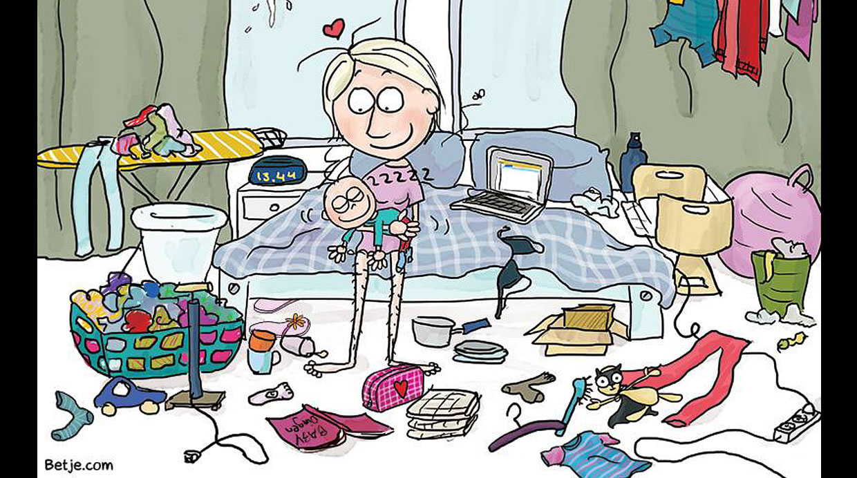El lado más real y divertido de la maternidad en ilustraciones