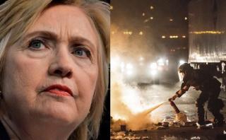 Clinton suspende visita en la convulsionada ciudad de Charlotte