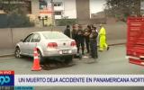 Independencia: Un hombre murió en choque en Panamericana Norte