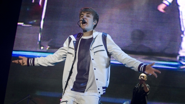 Justin Bieber en el Estadio Monumental de Lima en 2011. (Foto: Luis Choy/ El Comercio)