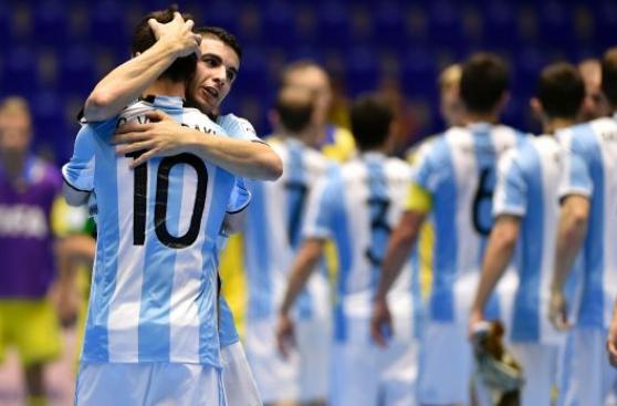 Argentina ganó a Egipto y pasó a semis del Mundial de Futsal