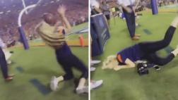 Fotógrafa pasó vergüenza en estadio lleno miles de espectadores