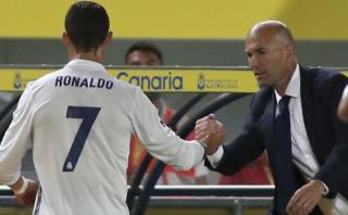 Zidane sobre reacción de Cristiano Ronaldo: "Yo no soy tonto"