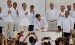 Santos: "Hay una guerra menos en el mundo y es la de Colombia"